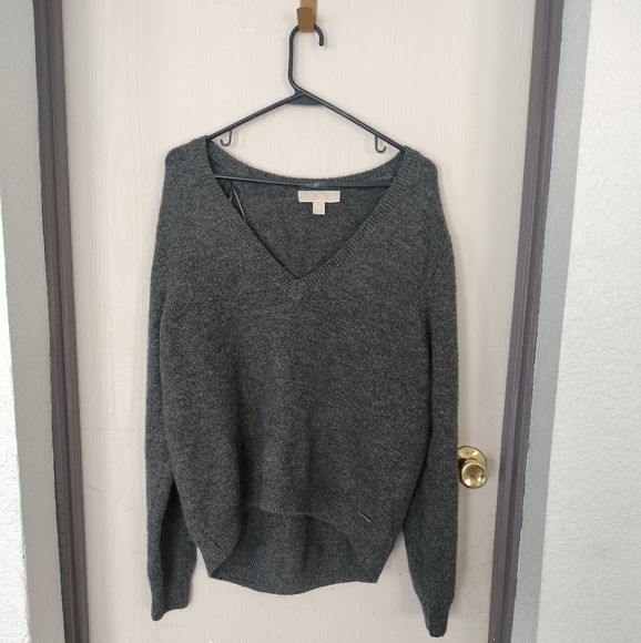 Michael Kors, gray loose sweater - Picture 1 of 5